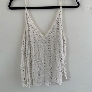 Free People Beaded Tank Top